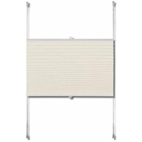 HOMMOO Store Plisse En Creme 40 X 100cm HDV08303 6 HOMMOO Store Plisse En Creme 40 X 100cm HDV08303 – Image 4