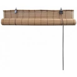 Hommoo Store Roulant Bambou Marron 120 X 220 Cm HDV08690 -Promos Store Boutique 25434953 5