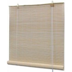 Hommoo Store Roulant En Bambou 150 X 160 Cm Hommool HDV11764
