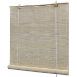 ASUPERMALL Store Enrouleur Bambou Naturel 120 X 160 Cm