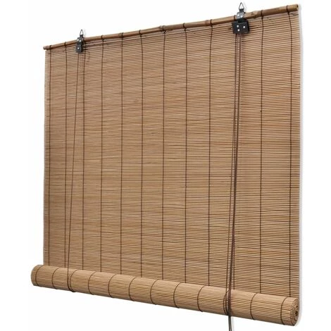 ASUPERMALL Store Enrouleur Bambou Brun 100 X 160 Cm 3 ASUPERMALL Store Enrouleur Bambou Brun 100 X 160 Cm