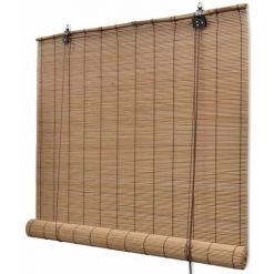 ASUPERMALL Store Enrouleur Bambou Brun 100 X 160 Cm 10 ASUPERMALL Store Enrouleur Bambou Brun 100 X 160 Cm -Promos Store Boutique 25825583 4