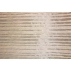 RIDEAUDISCOUNT Panneau Japonais 60 X 300 Cm à Scratch Grande Hauteur Rayures Horizontales Tissées Taupe - Brun -Promos Store Boutique 25960143 5