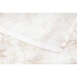 RIDEAUDISCOUNT Panneau Japonais 60 X 300 Cm à Scratch Grande Hauteur Effet Lin Imprimé Motif Floral Taupe - Naturel 11 RIDEAUDISCOUNT Panneau Japonais 60 X 300 Cm à Scratch Grande Hauteur Effet Lin Imprimé Motif Floral Taupe - Naturel -Promos Store Boutique 25960149 5