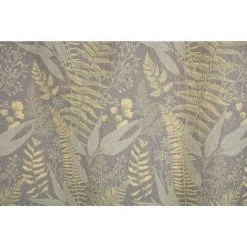 RIDEAUDISCOUNT Panneau Japonais 60 X 300 Cm à Scratch Grande Hauteur Polycoton Recyclé Imprimé Motif Floral Naturel - Vert -Promos Store Boutique 25960198 4