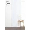 RIDEAUDISCOUNT Panneau Japonais 60 X 300 Cm à Scratch Grande Hauteur Tramé Uni Blanc - Blanc -Promos Store Boutique 25960202 1