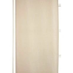 RIDEAUDISCOUNT Panneau Japonais 60 X 300 Cm à Scratch Grande Hauteur Tramé Uni Ecru - Ecru -Promos Store Boutique 25960204 3
