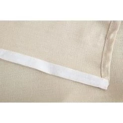 RIDEAUDISCOUNT Panneau Japonais 60 X 300 Cm à Scratch Grande Hauteur Tramé Uni Ecru - Ecru -Promos Store Boutique 25960204 4