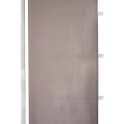 RIDEAUDISCOUNT Panneau Japonais 60 X 300 Cm à Scratch Grande Hauteur Tramé Uni Brun - Brun -Promos Store Boutique 25960205 3