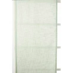 RIDEAUDISCOUNT Panneau Japonais Transparent 60 X 300 Cm à Scratch Grande Hauteur Effet Lin Uni Vert D'Eau - Vert 9 RIDEAUDISCOUNT Panneau Japonais Transparent 60 X 300 Cm à Scratch Grande Hauteur Effet Lin Uni Vert D'Eau - Vert -Promos Store Boutique 25960372 3