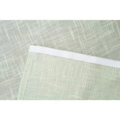 RIDEAUDISCOUNT Panneau Japonais Transparent 60 X 300 Cm à Scratch Grande Hauteur Effet Lin Uni Vert D'Eau - Vert 10 RIDEAUDISCOUNT Panneau Japonais Transparent 60 X 300 Cm à Scratch Grande Hauteur Effet Lin Uni Vert D'Eau - Vert -Promos Store Boutique 25960372 4