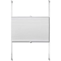 TRUE DEAL Store Plissé En Blanc 50 X 150cm -Promos Store Boutique 26218336 4