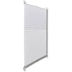 TRUE DEAL Store Plissé En Blanc 90 X 125 Cm -Promos Store Boutique 26218349 3