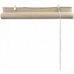 ASUPERMALL Store Roulant En Bambou 80 X 220 Cm Naturel -Promos Store Boutique 26481775 4