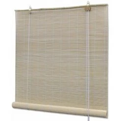 ASUPERMALL Store Enrouleur Bambou Naturel 150 X 220 Cm -Promos Store Boutique 26508334 3