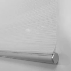 MADECOSTORE Store Enrouleur Voile Rayé Loft Sans Percer - Gamme Must - Blanc - L46 X H170cm - Blanc -Promos Store Boutique 26638089 5