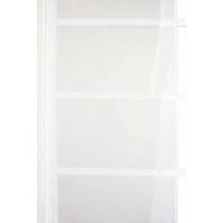 RIDEAUDISCOUNT Panneau Japonais Transparent 60 X 300 Cm à Scratch Grande Hauteur Effet Lisse Uni Blanc - Blanc -Promos Store Boutique 26742538 3