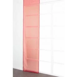 RIDEAUDISCOUNT Panneau Japonais Transparent 60 X 300 Cm à Scratch Grande Hauteur Effet Lisse Uni Rouge - Rouge 8 RIDEAUDISCOUNT Panneau Japonais Transparent 60 X 300 Cm à Scratch Grande Hauteur Effet Lisse Uni Rouge - Rouge -Promos Store Boutique 26743083 2