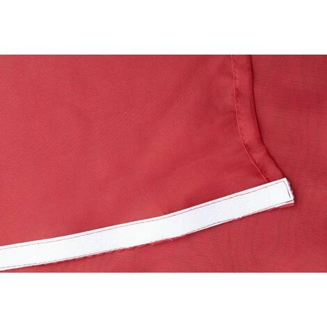 RIDEAUDISCOUNT Panneau Japonais Transparent 60 X 300 Cm à Scratch Grande Hauteur Effet Lisse Uni Rouge - Rouge 6 RIDEAUDISCOUNT Panneau Japonais Transparent 60 X 300 Cm à Scratch Grande Hauteur Effet Lisse Uni Rouge - Rouge – Image 4