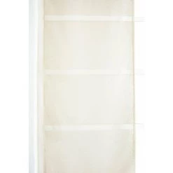 RIDEAUDISCOUNT Panneau Japonais 60 X 300 Cm à Scratch Grande Hauteur Effet Lin Uni Ecru - Ecru -Promos Store Boutique 27628452 3