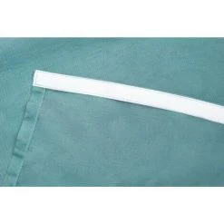 RIDEAUDISCOUNT Panneau Japonais Transparent 60 X 300 Cm à Scratch Grande Hauteur Effet Lin Uni Bleu - Bleu -Promos Store Boutique 27628455 4