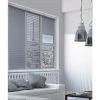 MADECOSTORE Store Enrouleur Jour Nuit Duo Voile Sans Percer - Gris - L41 X H150cm - Gris
