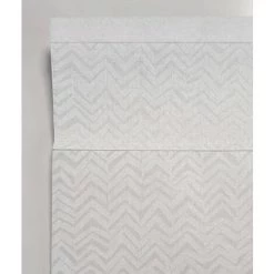 MADECOSTORE Panneau Japonais Tamisant Motif à Chevrons Blanc 50cm - Blanc - L50 X H250cm - Blanc -Promos Store Boutique 28287078 5