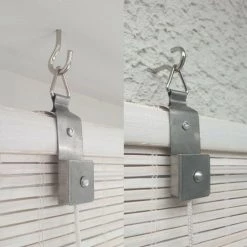 MADECOSTORE Roll'up Bambou Fines Lattes Pour Intérieur Et Extérieur - Blanc - L80 X H250cm - Blanc -Promos Store Boutique 28287086 3