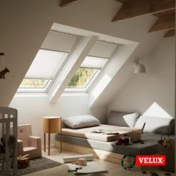 VELUX Original Store Duo Occultant Et Tamisant (DFD), Cadre Blanc, Collection Enfants, C02 Cerf-Volants -Promos Store Boutique 30370259 4