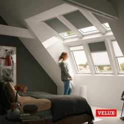 VELUX Original Store Duo Occultant Et Tamisant (DFD), Cadre Blanc, Collection Enfants, C02 Cerf-Volants -Promos Store Boutique 30370259 5