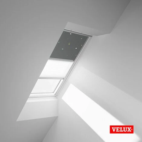 VELUX Original Store Duo Occultant Et Tamisant (DFD), Cadre Argenté, Collection Enfants, C02 Mobile 4 VELUX Original Store Duo Occultant Et Tamisant (DFD), Cadre Argenté, Collection Enfants, C02 Mobile – Image 2