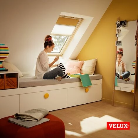 VELUX Original Store Duo Occultant Et Tamisant (DFD), Cadre Argenté, Collection Enfants, C02 Mobile 7 VELUX Original Store Duo Occultant Et Tamisant (DFD), Cadre Argenté, Collection Enfants, C02 Mobile – Image 5