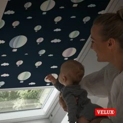 VELUX Store Occultant (DKL) Original, Cadre Blanc, Collection Enfants, Pour Fenêtre De Toit VELUX C02 Cerf-Volants 11 VELUX Store Occultant (DKL) Original, Cadre Blanc, Collection Enfants, Pour Fenêtre De Toit VELUX C02 Cerf-Volants -Promos Store Boutique 30370793 5