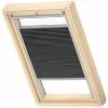VELUX Store Plissé Occultant Et Isolant (FHC) Original, Cadre Argenté, 102, Noir Charbon -Promos Store Boutique 30382699 1