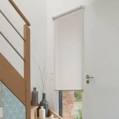 MADECOSTORE Store Enrouleur Tamisant H250cm - Gamme Must - Graine De Lin - L54 X H250cm - Graine De Lin