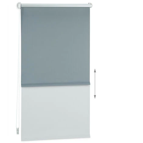Relaxdays Store Enrouleur Occultant Sans Perçage Tissu 56 Cm De Large LxH 60 X 165 Cm, Gris 7 Relaxdays Store Enrouleur Occultant Sans Perçage Tissu 56 Cm De Large LxH 60 X 165 Cm, Gris – Image 5