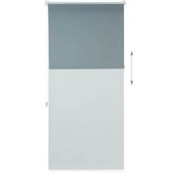 Relaxdays Store Enrouleur Occultant Sans Perçage Tissu 76 Cm De Large LxH 80 X 165 Cm, Gris 11 Relaxdays Store Enrouleur Occultant Sans Perçage Tissu 76 Cm De Large LxH 80 X 165 Cm, Gris -Promos Store Boutique 31792097 5