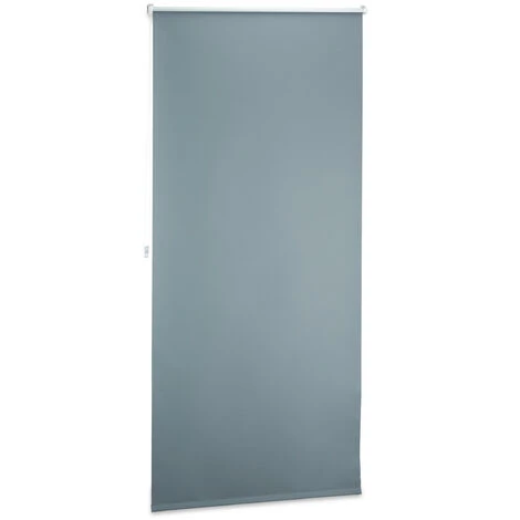 Relaxdays Store Enrouleur Occultant Sans Perçage Tissu 86 Cm De Large LxH 90 X 210 Cm, Gris 4 Relaxdays Store Enrouleur Occultant Sans Perçage Tissu 86 Cm De Large LxH 90 X 210 Cm, Gris – Image 2