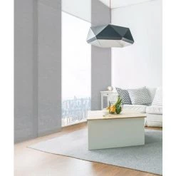 MADECOSTORE Panneau Japonais Tamisant Mesh - Gris - L45 X H260cm - Gris