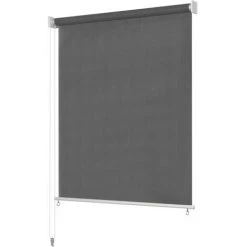 VidaXL Store Roulant D'extérieur 120x140 Cm Anthracite - Anthracite