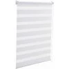 HELLOSHOP26 Store Enrouleur Zébré Sans Perçage à Chainette Polyester 90 X 220 Cm Blanc - Blanc -Promos Store Boutique 32484794 1