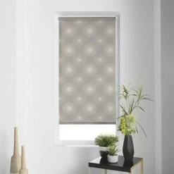 Paris Prix - Store Enrouleur Tamisant "ozone" 60x180cm Taupe