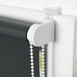 MADECOSTORE Store Enrouleur Occultant Sans Percer - Gris Anthracite - L41 X H190cm - Gris Anthracite -Promos Store Boutique 34603579 3