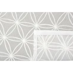 RIDEAUDISCOUNT Panneau Japonais Transparent 60 X 300 Cm à Scratch Grande Hauteur Brodé Motif Rosaces Ton Sur Ton Blanc - Blanc 8 RIDEAUDISCOUNT Panneau Japonais Transparent 60 X 300 Cm à Scratch Grande Hauteur Brodé Motif Rosaces Ton Sur Ton Blanc - Blanc -Promos Store Boutique 35654932 3