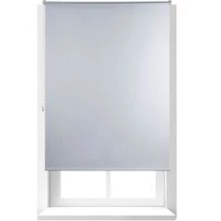 Relaxdays Store Enrouleur Thermique Chaînette Latérale Fixation Clips Sans Perçage, 120x160, Largeur Tissu 116 Cm, B