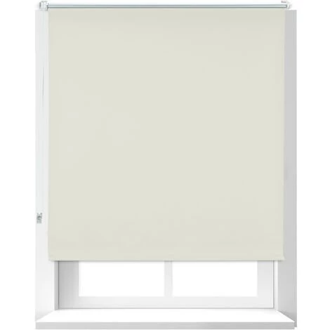 Relaxdays Store Enrouleur Occultant, Store Occultant, Support Chaînette Latérale, Fixation Fenêtre, Beige, 110 X 160 Cm 3 Relaxdays Store Enrouleur Occultant, Store Occultant, Support Chaînette Latérale, Fixation Fenêtre, Beige, 110 X 160 Cm