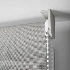 Centrale Brico Store Enrouleur Tamisant, Blanc/gris Screen Uni, L.55 X H.190 Cm -Promos Store Boutique 36530104 3