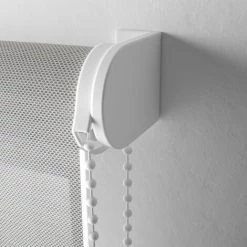 Centrale Brico Store Enrouleur Tamisant, Blanc/gris Screen Uni, L.55 X H.190 Cm -Promos Store Boutique 36530104 5