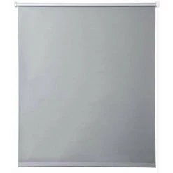 HELLOSHOP26 Store Enrouleur Occultant Polyester Sun Blockout Montage Rapide Aucun Perçage Requis Pour Les Portes Et Fenêtres 50 X 160 Cm Gris - Gris
