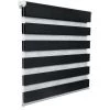 HELLOSHOP26 Store Enrouleur Jour Et Nuit Zebra Roller Double Couche 75x150 Anthracite - Or -Promos Store Boutique 36625300 1
